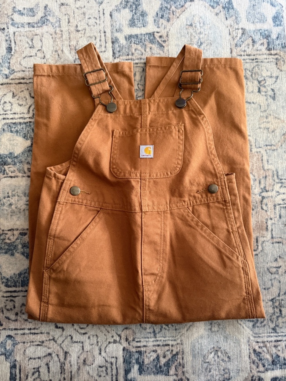Carhartt Brown Kids Overalls